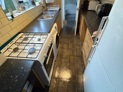 Initial deep clean Initial deep clean